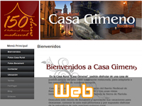 Desarrollo de pagina web en Joomla! para Casa Gimeno